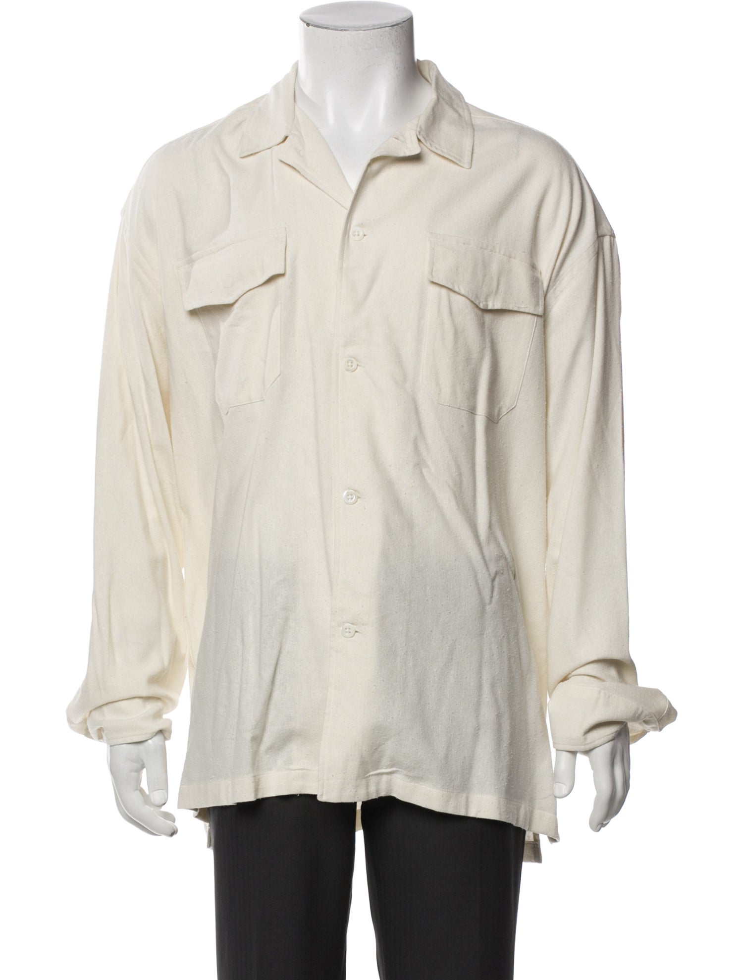 CMMN SWDN Silk Long Sleeve Shirt