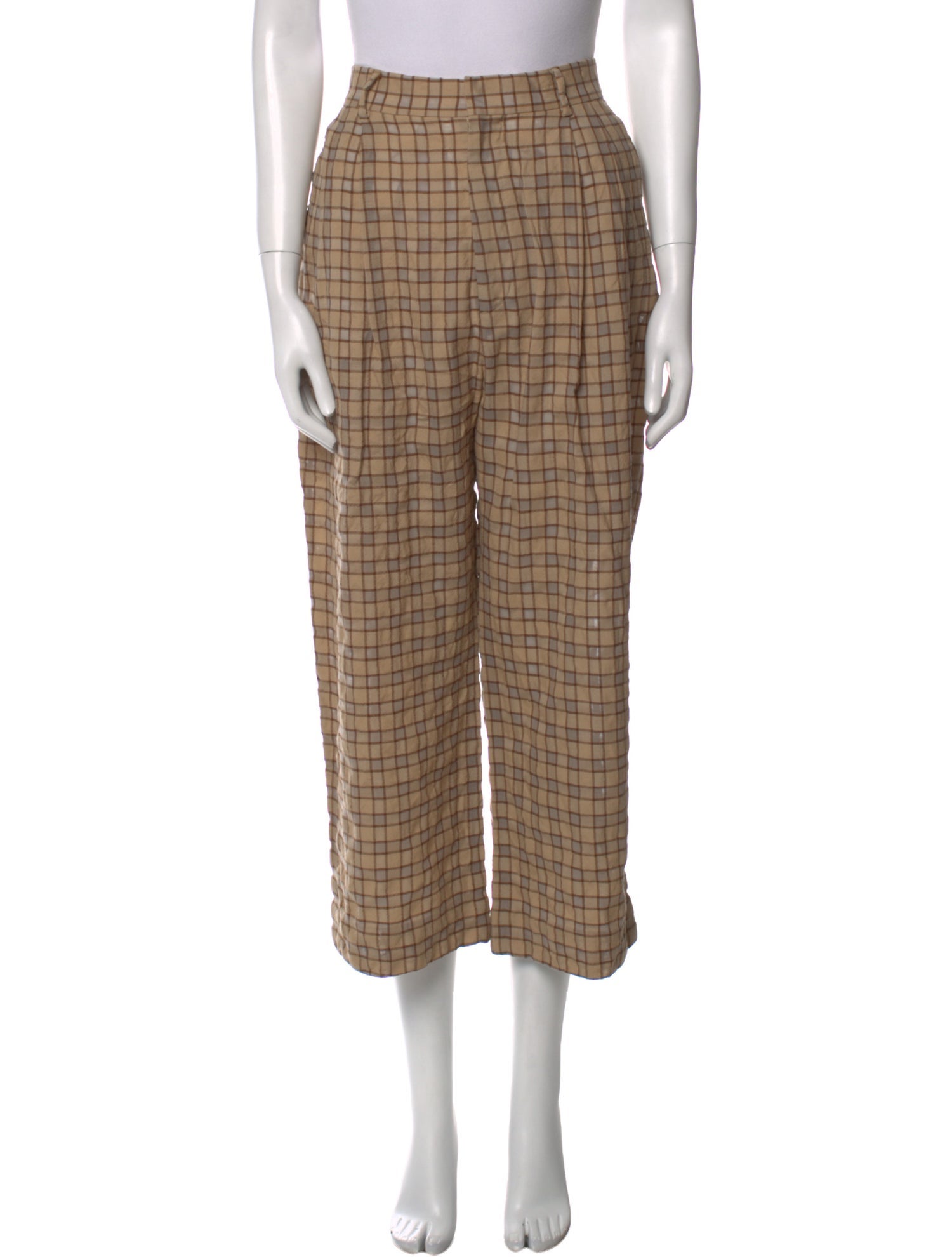 CMMN SWDN Virgin Wool Wide Leg Pants