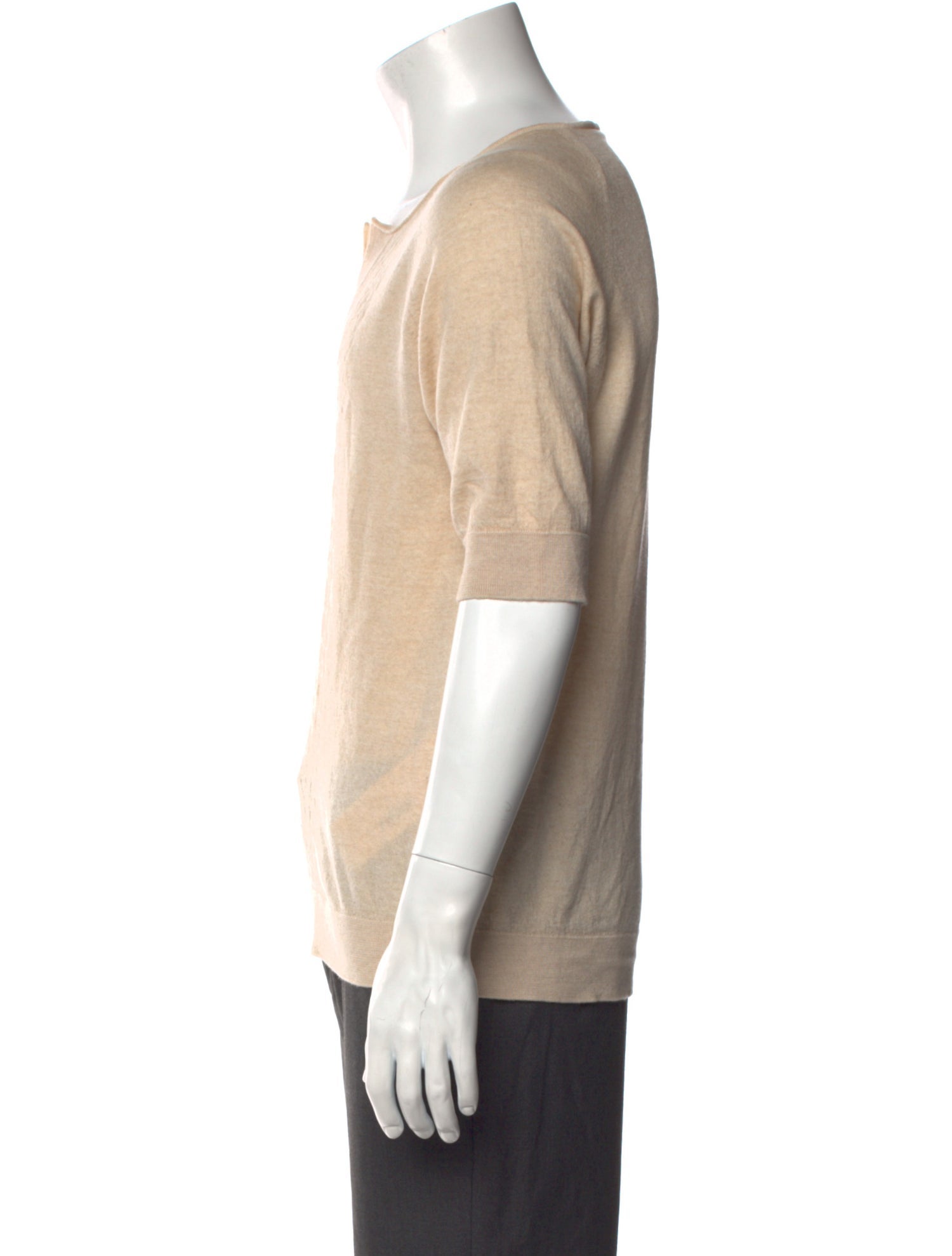 CMMN SWDN Merino Wool V-Neck T-Shirt