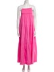 S/W/F Square Neckline Long Dress
