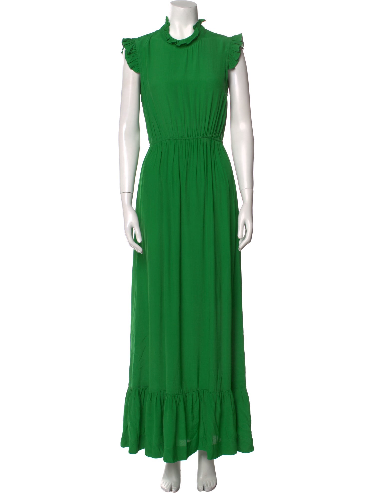 S/W/F Crew Neck Long Dress