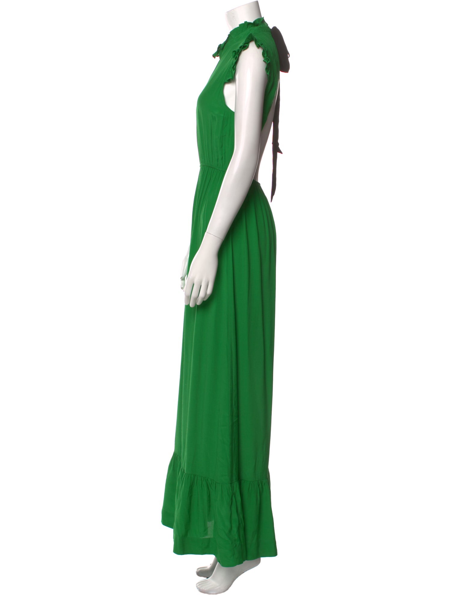 S/W/F Crew Neck Long Dress