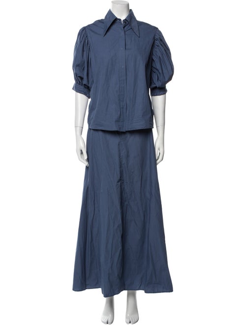 S/W/F Ruffle Embellishment Skirt Set