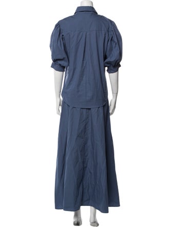 S/W/F Ruffle Embellishment Skirt Set