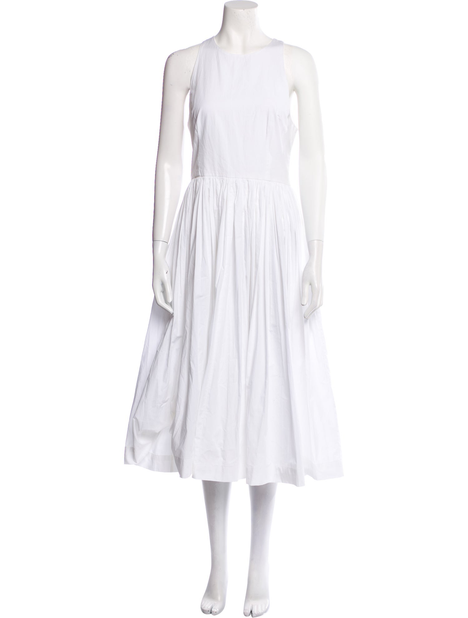 S/W/F Crew Neck Midi Length Dress