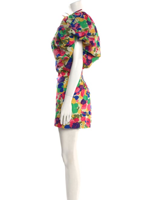 S/W/F Floral Print Mini Dress