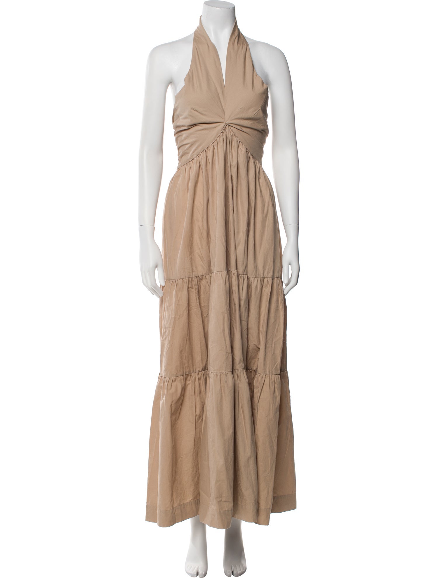 S/W/F Halterneck Long Dress