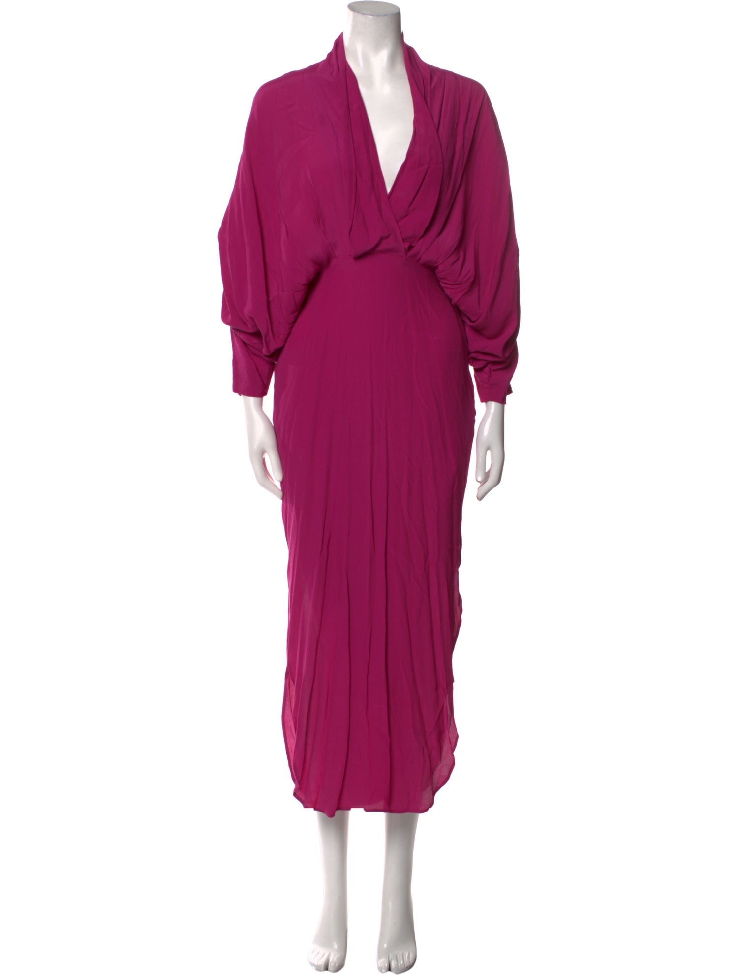 S/W/F Cowl Neck Long Dress