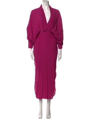 S/W/F Dresses Cowl Neck Long Dress XS