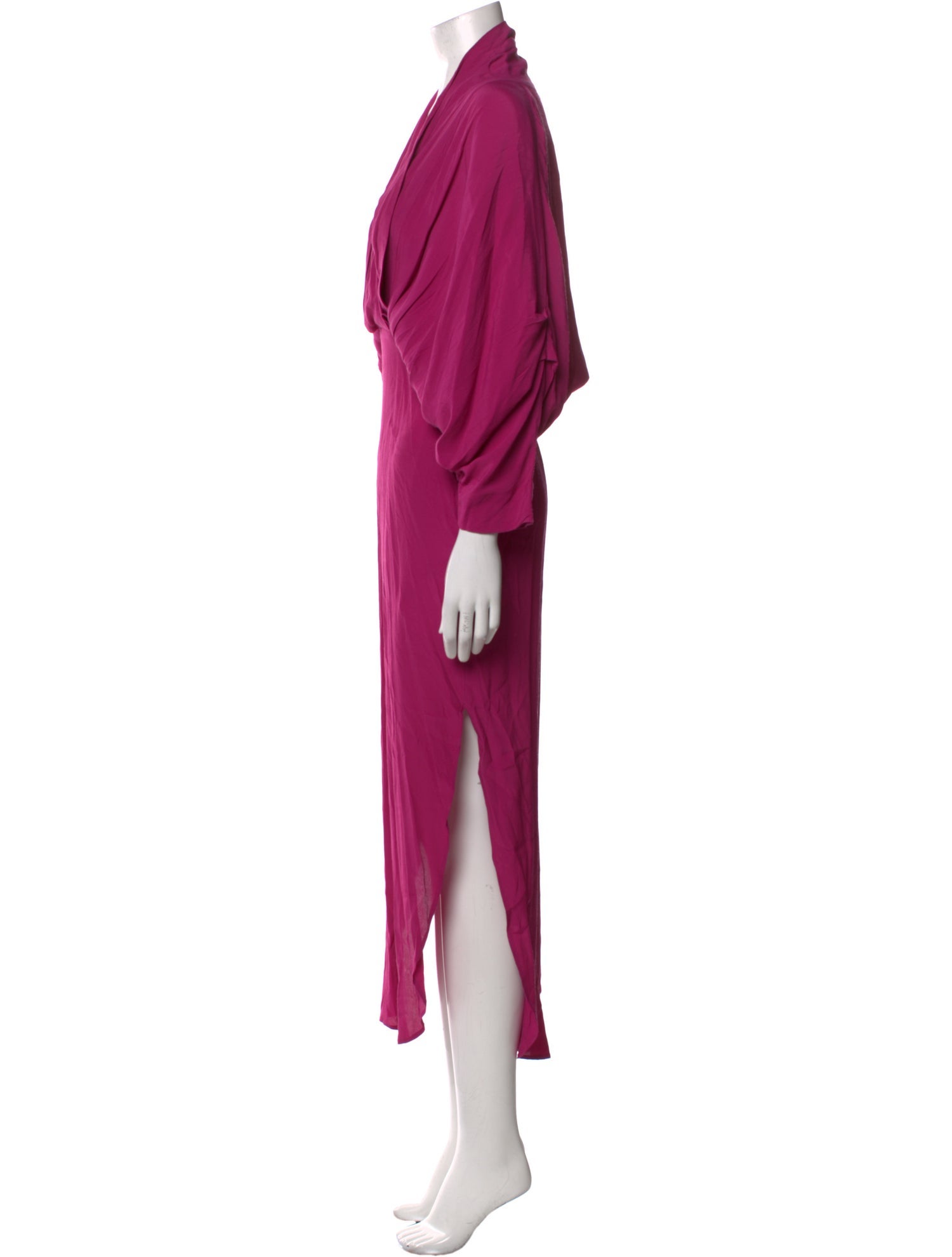 S/W/F Cowl Neck Long Dress