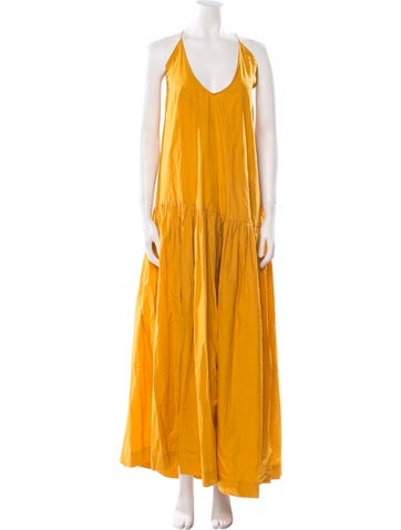 S/W/F Dresses Scoop Neck Long Dress M