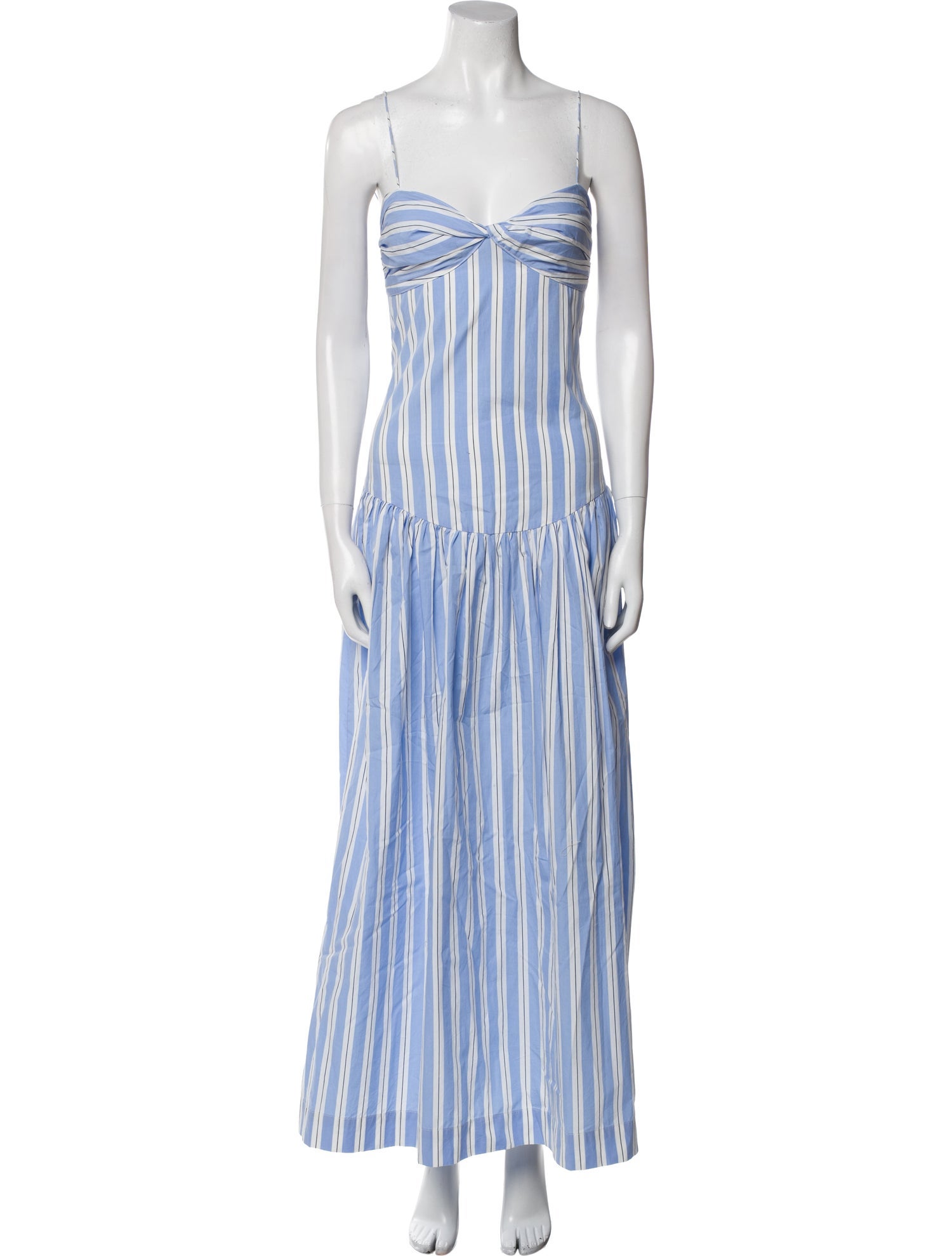 S/W/F Striped Long Dress