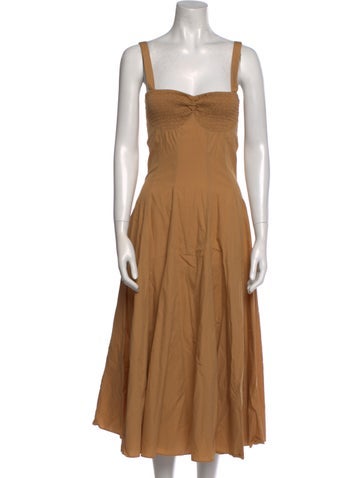 S/W/F Dresses Square Neckline Long Dress S