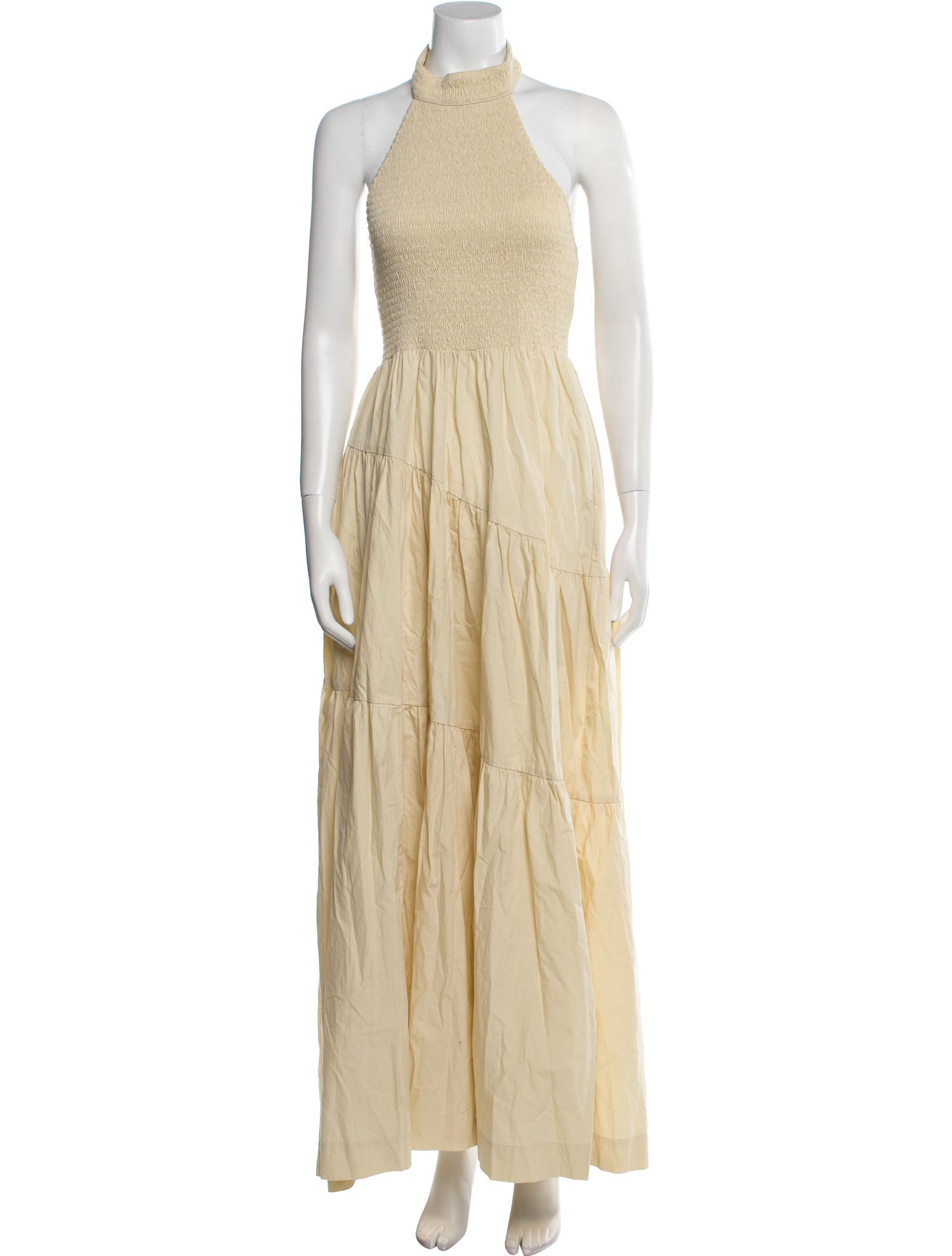 S/W/F Halterneck Long Dress