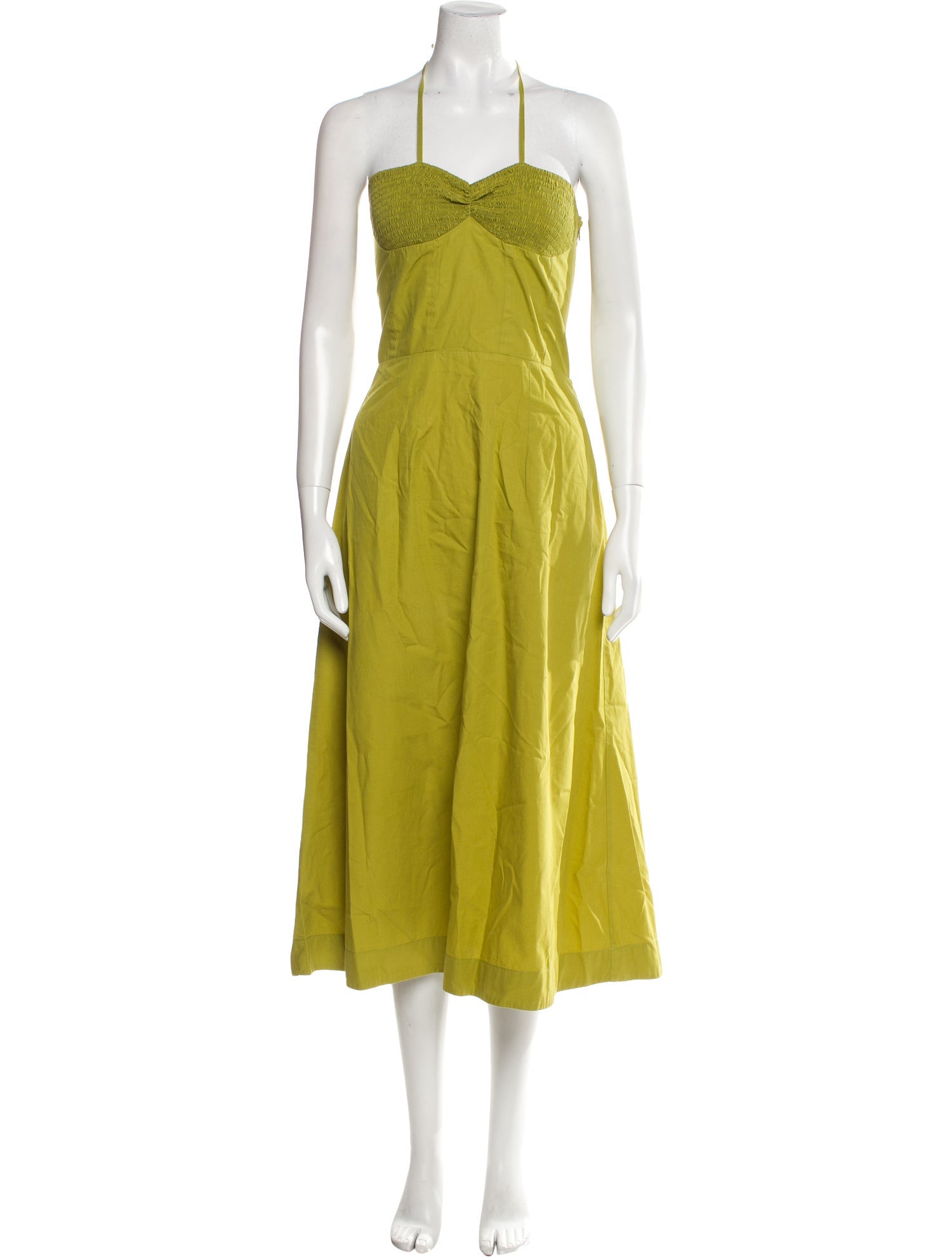 S/W/F Strapless Midi Length Dress