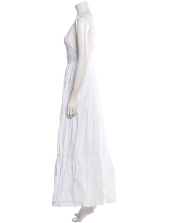 S/W/F Scoop Neck Long Dress