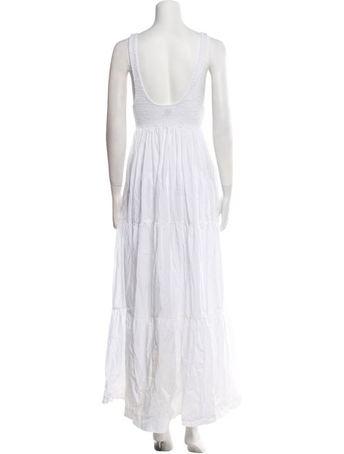 S/W/F Scoop Neck Long Dress