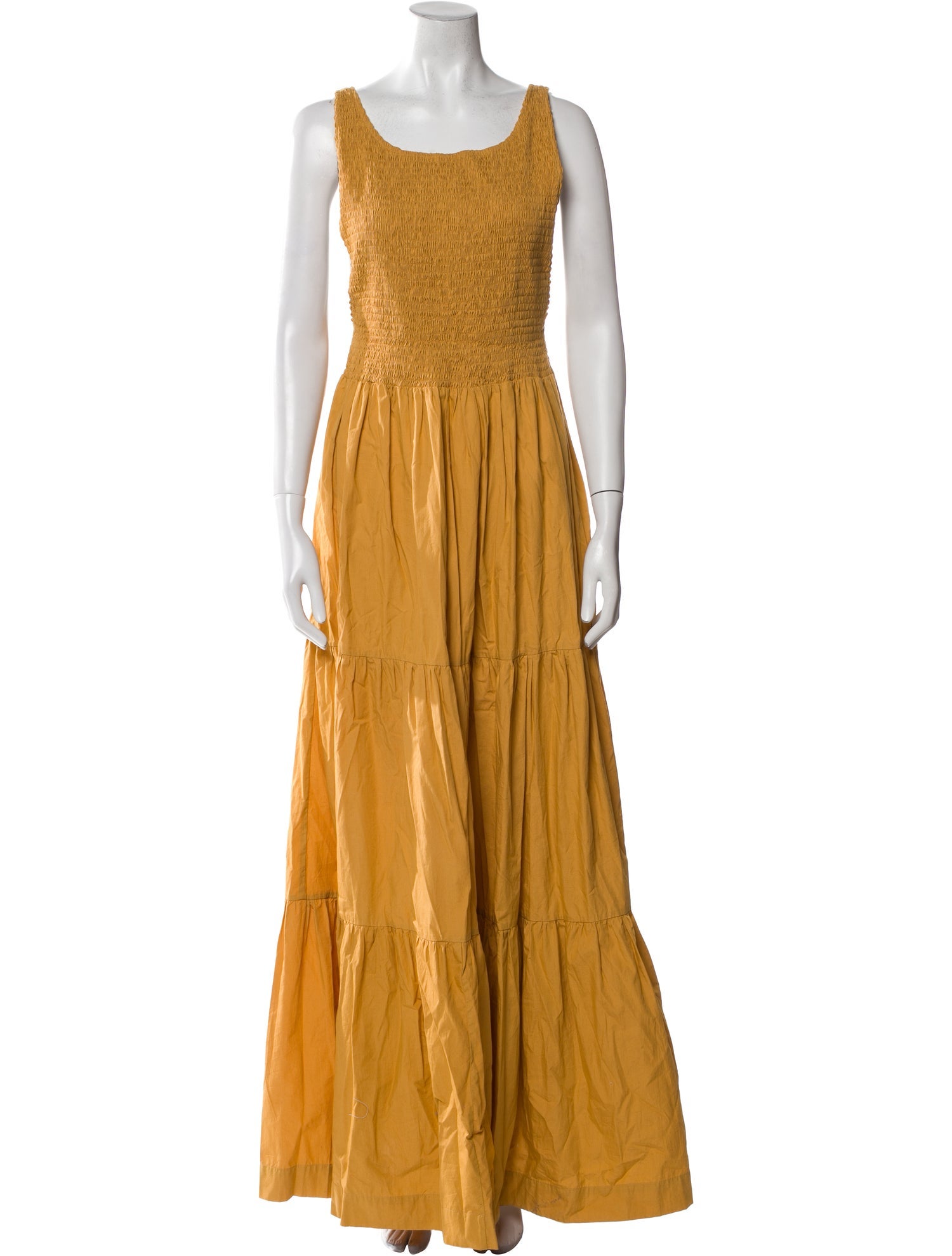 S/W/F Scoop Neck Long Dress