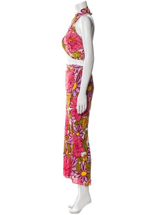 S/W/F Floral Print Skirt Set