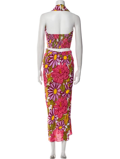 S/W/F Floral Print Skirt Set