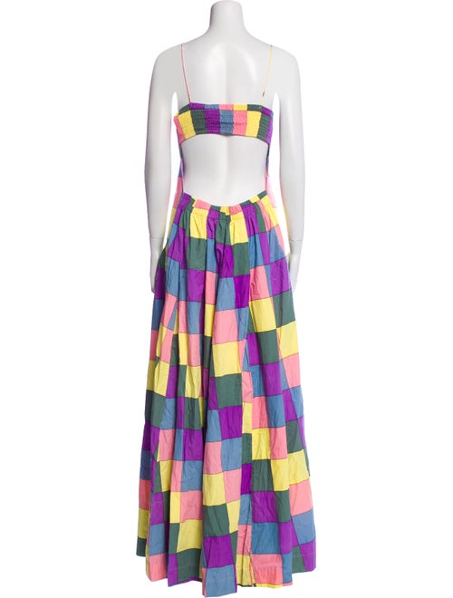 S/W/F Striped Long Dress