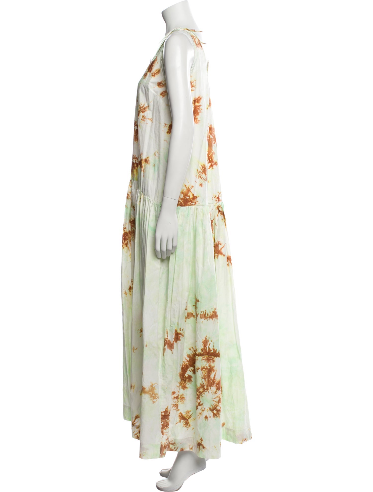 S/W/F Floral Print Long Dress