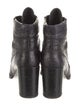 Stuart Weitzman x Gigi Hadid Leather Combat Boots