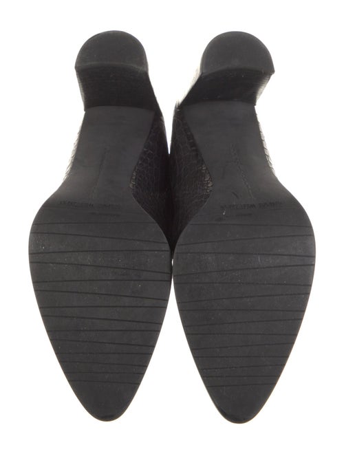 Stuart Weitzman x Gigi Hadid Leather Combat Boots