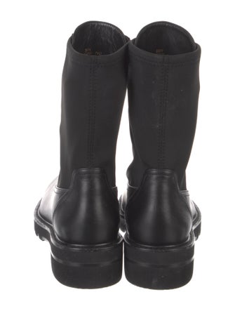 Stuart Weitzman Leather Combat Boots