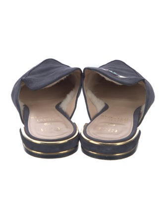 Stuart Weitzman x Gigi Hadid Suede Mules