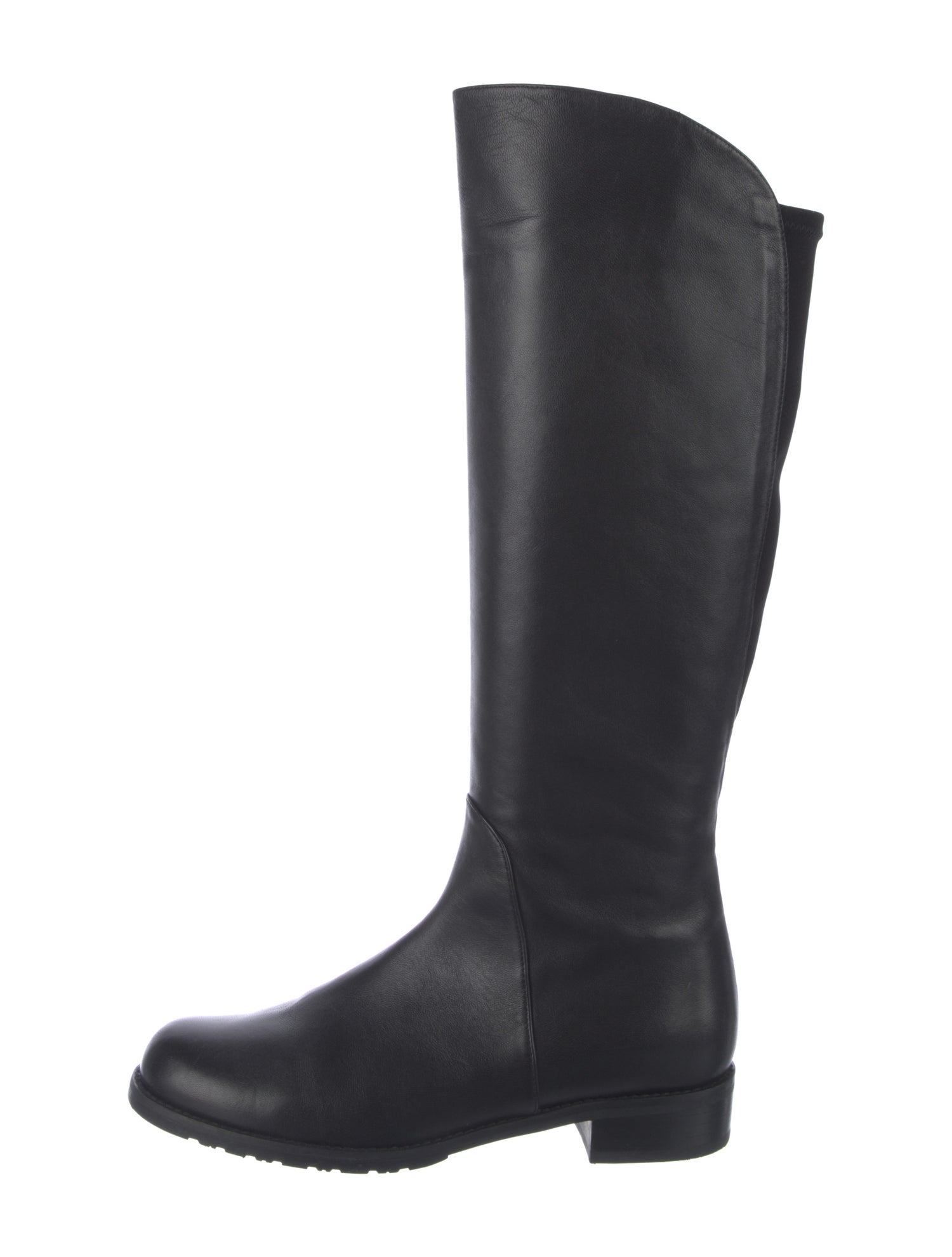 Stuart Weitzman x Gigi Hadid Leather Riding Boots