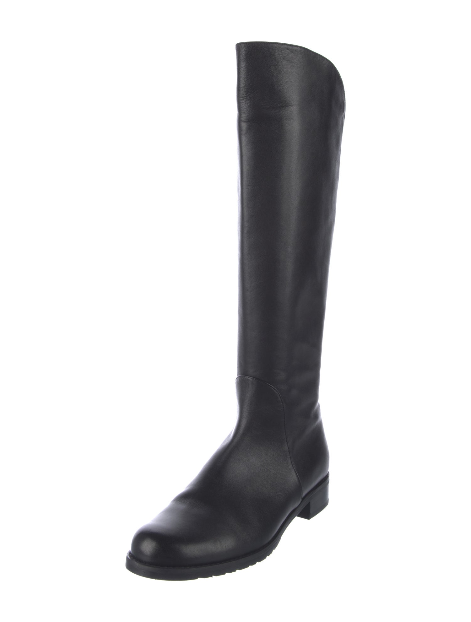 Stuart Weitzman x Gigi Hadid Leather Riding Boots