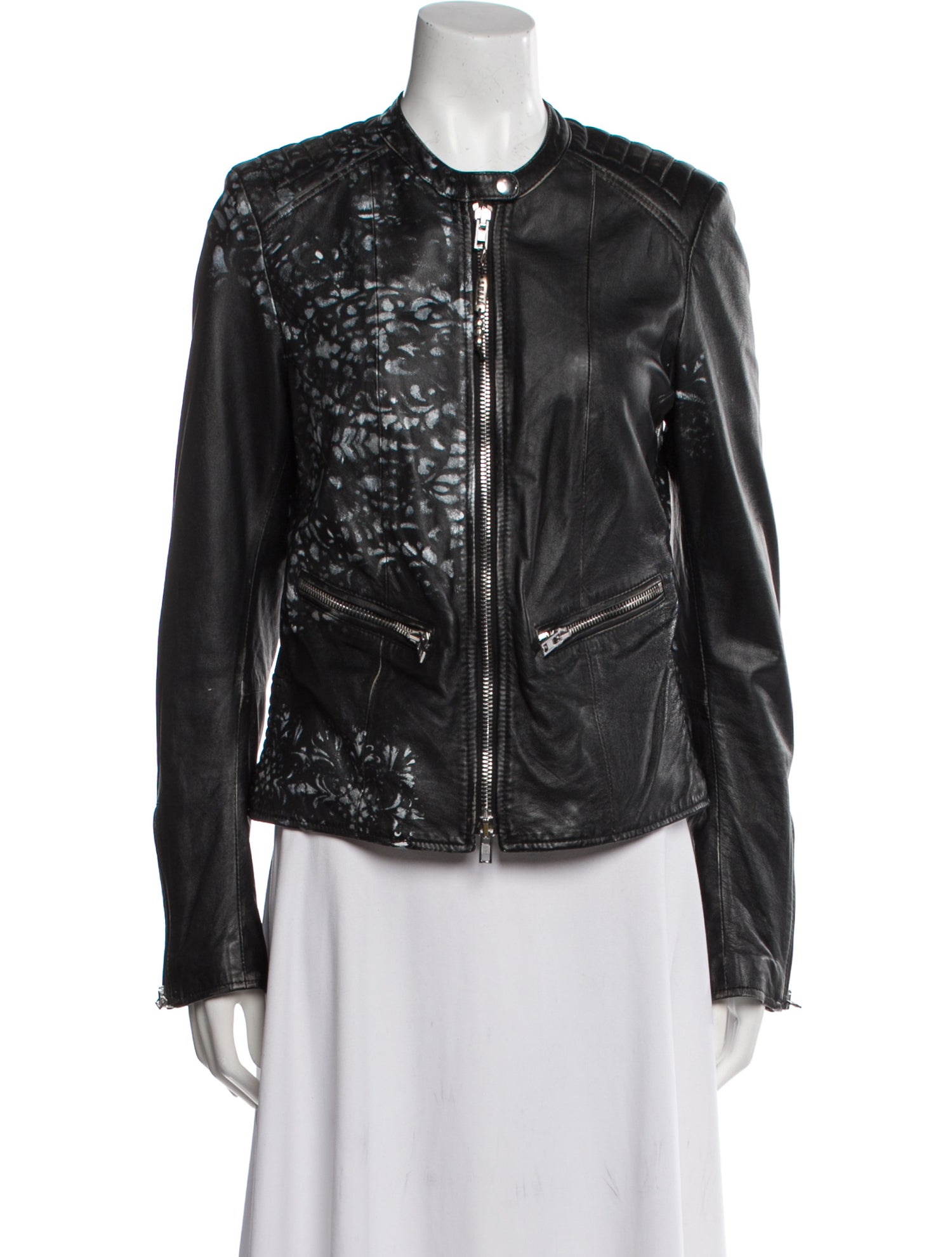 S.W.O.R.D 6.6. 44. Leather Biker Jacket