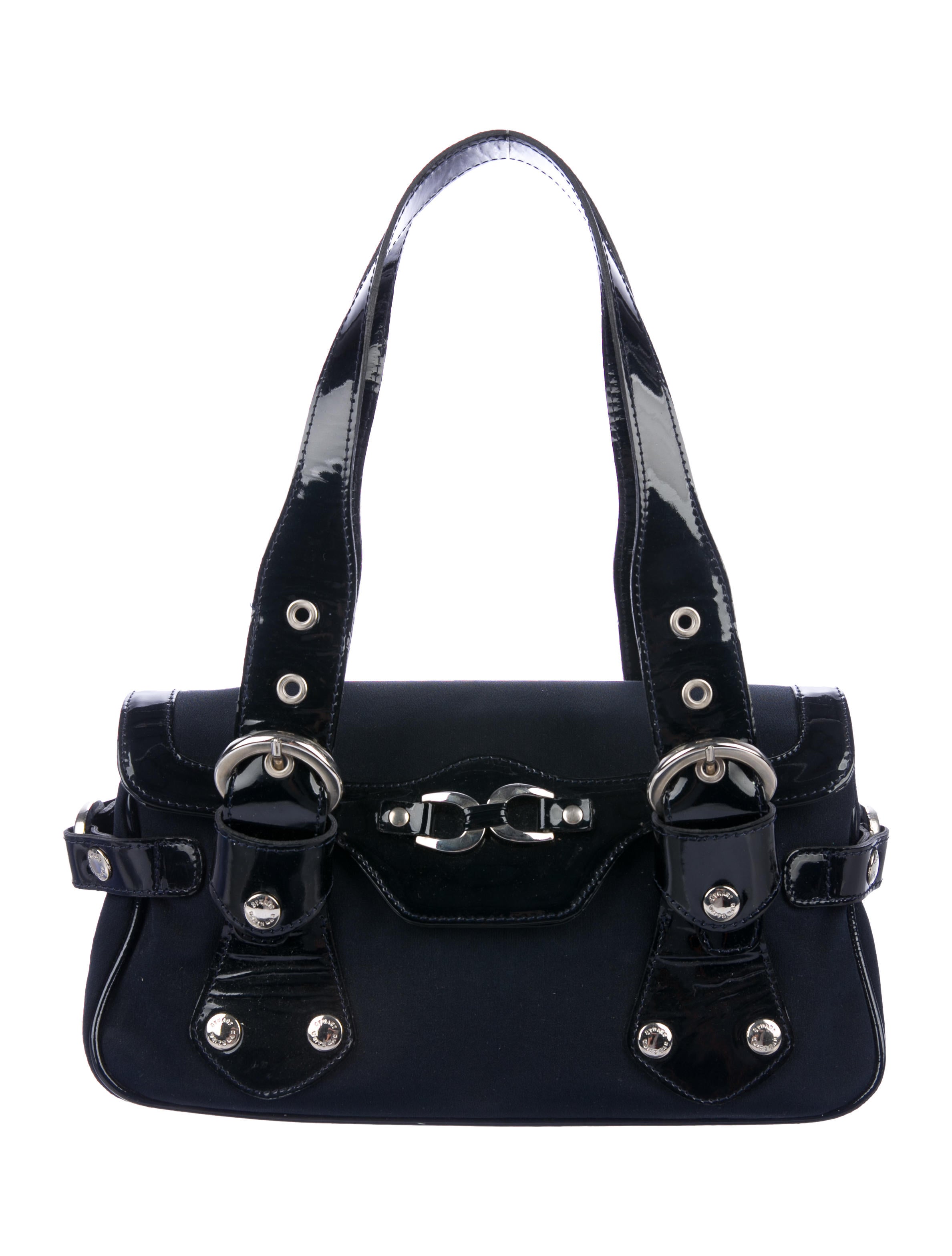 Stuart Weitzman x Russell & Bromley Leather-Trimmed Shoulder Bag