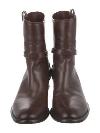 Sweethearts of the Rodeo Leather Moto Boots