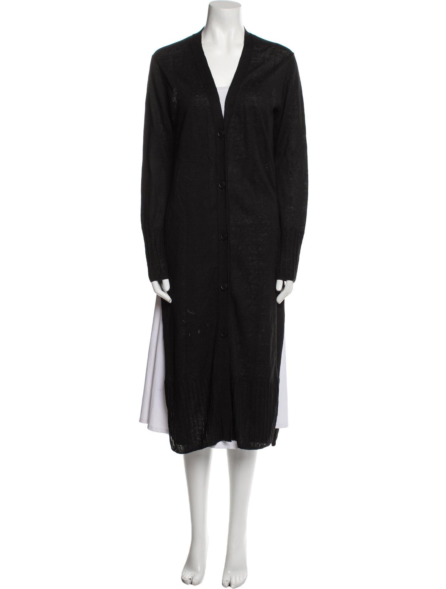 360 SWEATER Linen V-Neck Sweater