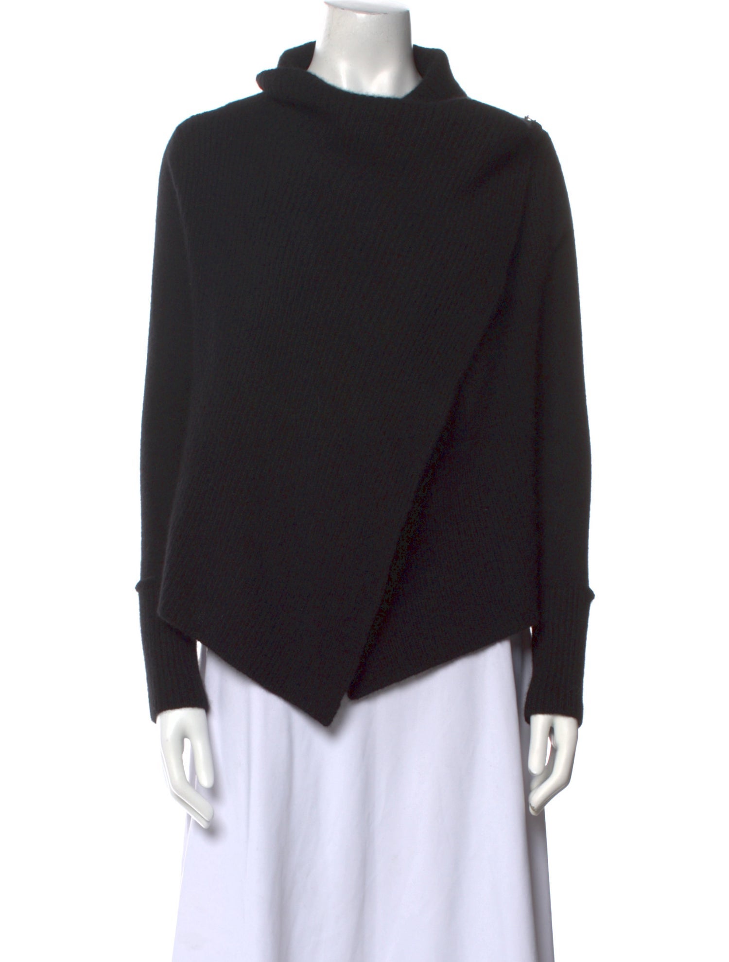 360 SWEATER Cashmere Mock Neck Sweater