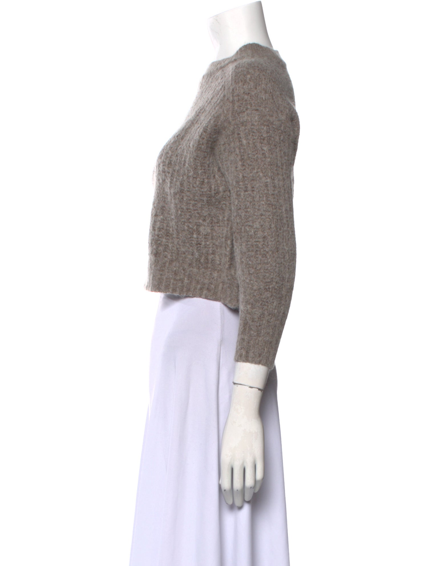 360 SWEATER Merino Wool Mock Neck Sweater