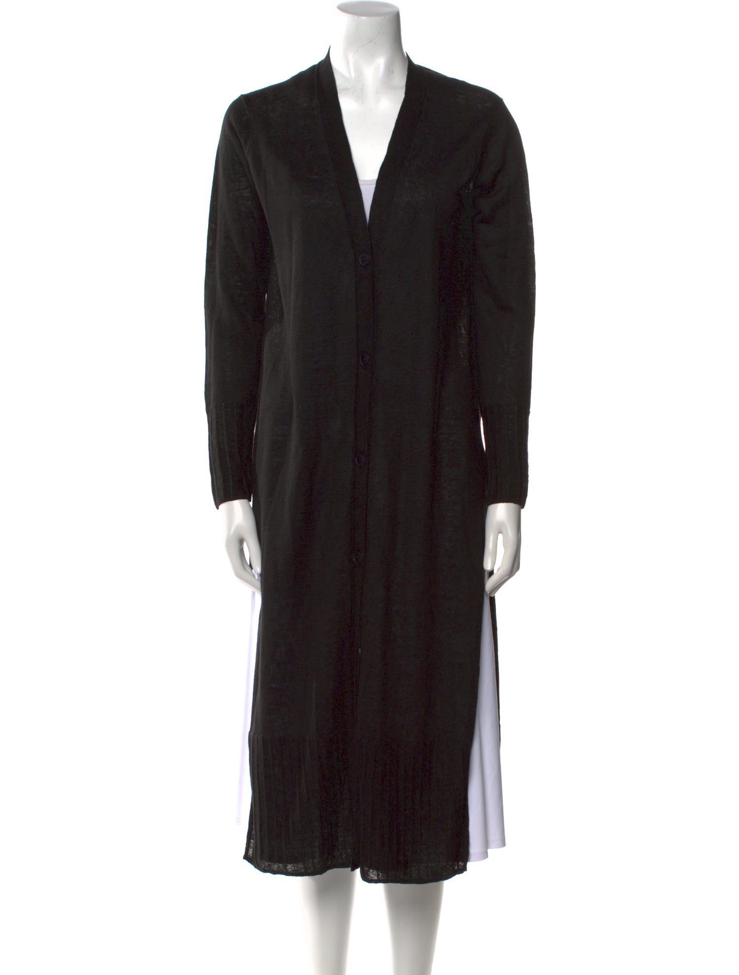 360 SWEATER Linen V-Neck Sweater