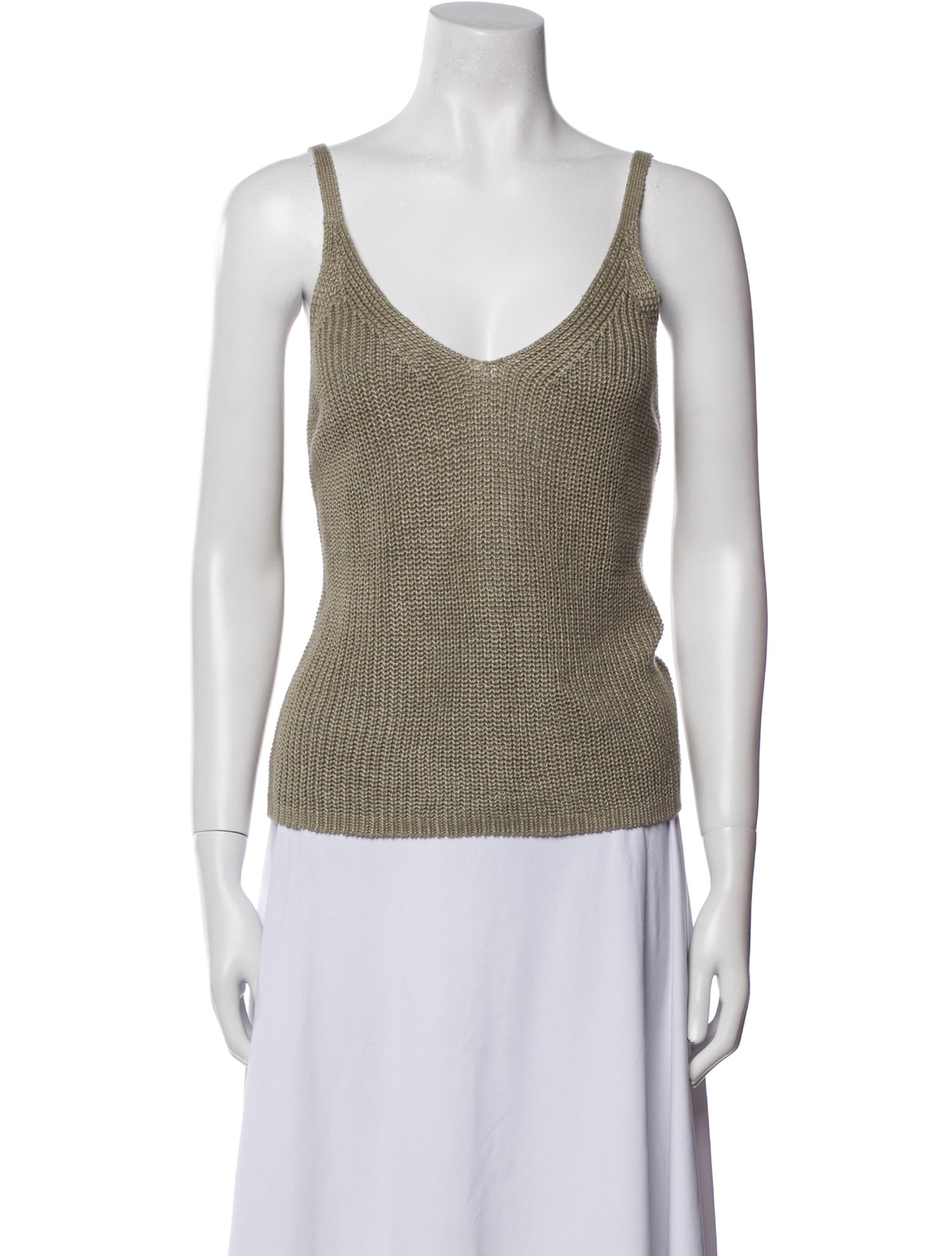 360 SWEATER Linen Scoop Neck Sweater
