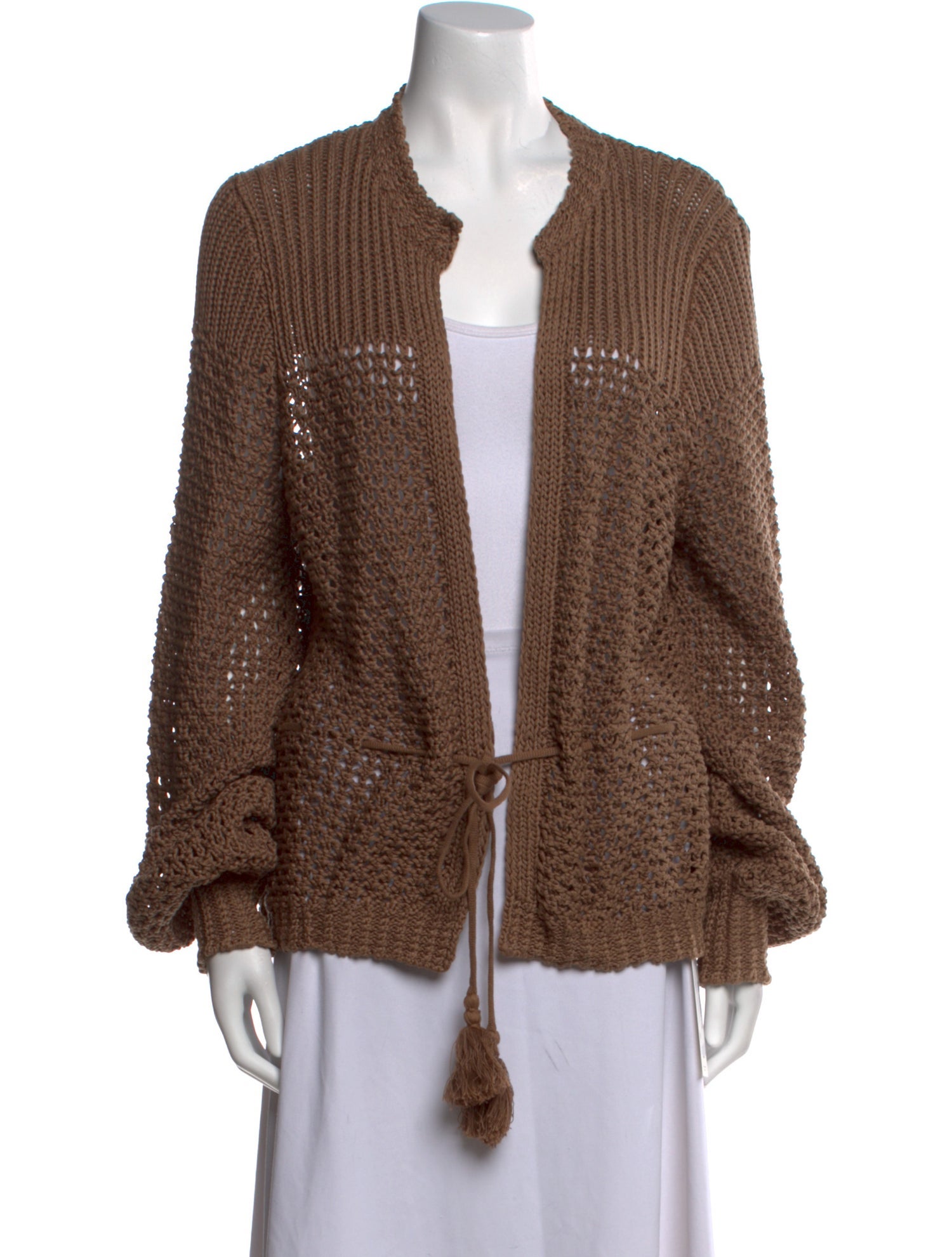 360 SWEATER Open Front Sweater