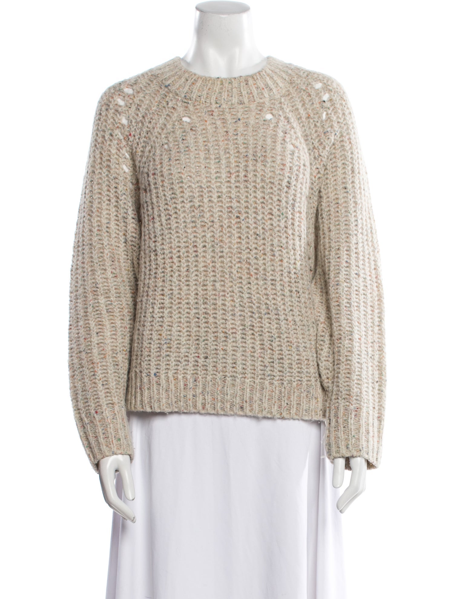 360 SWEATER Wool Crew Neck Sweater