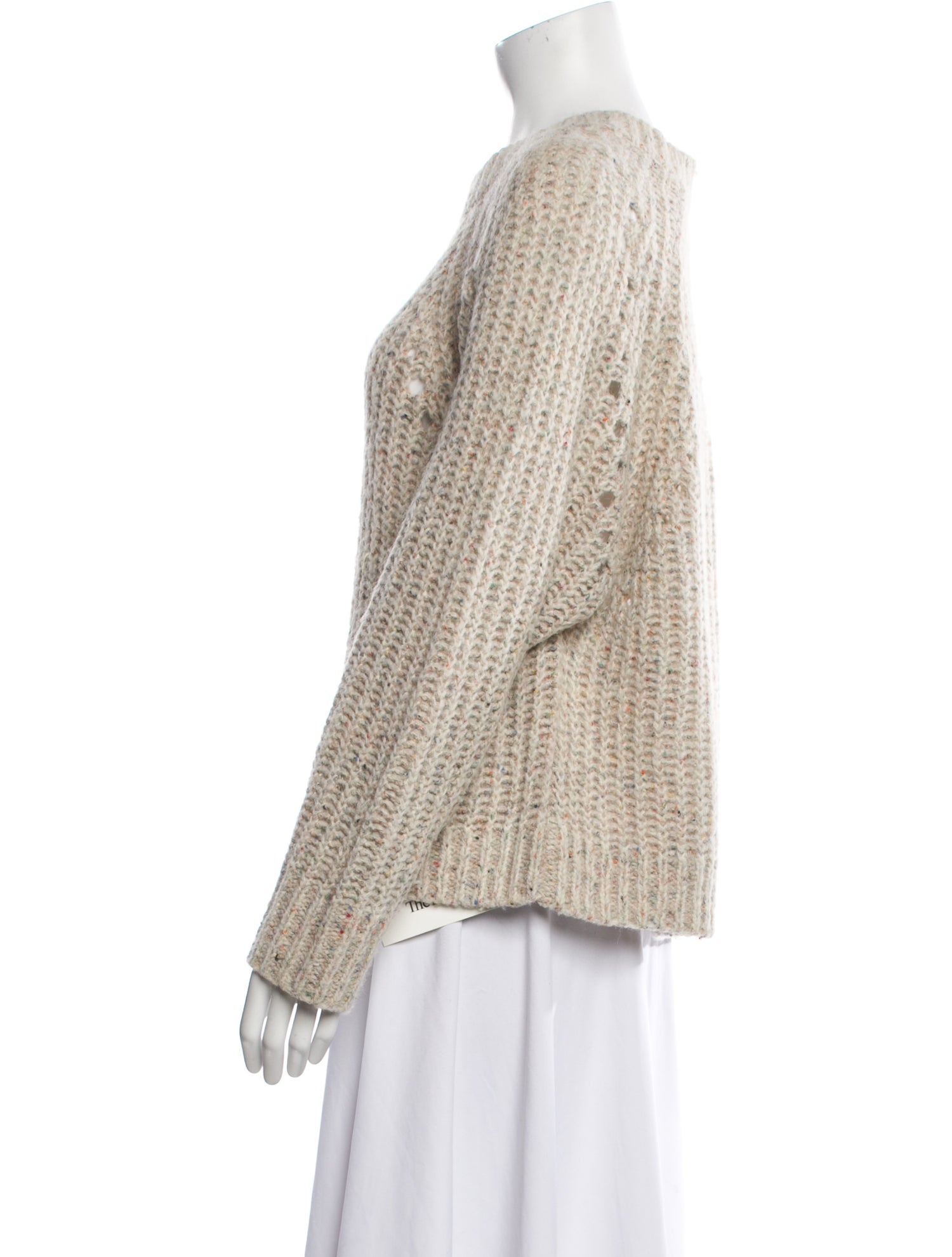 360 SWEATER Wool Crew Neck Sweater