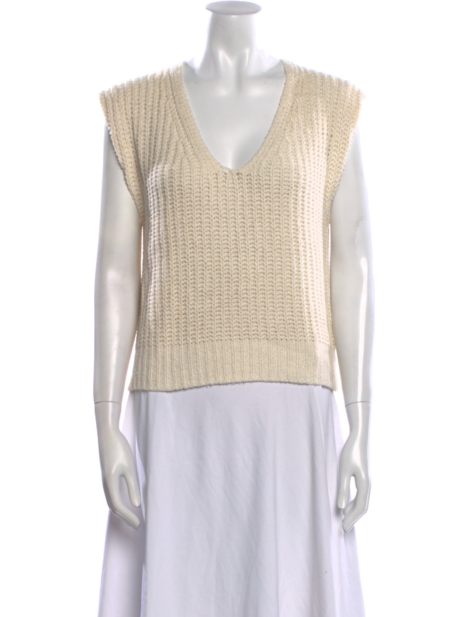 360 SWEATER Silk V-Neck Sweater