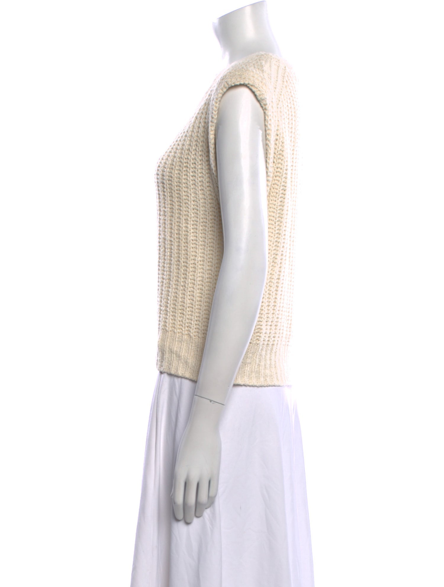360 SWEATER Silk V-Neck Sweater