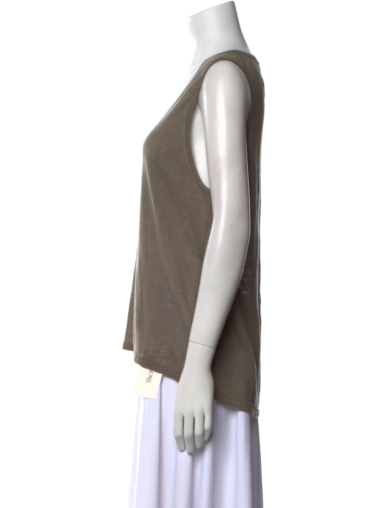 360 SWEATER Linen V-Neck Sweater
