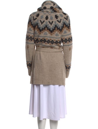 360 SWEATER Striped Cowl Neck Sweater