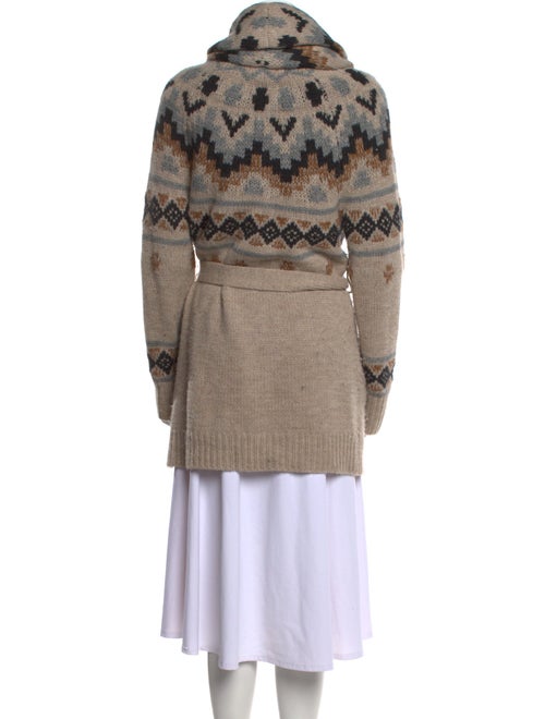 360 SWEATER Striped Cowl Neck Sweater