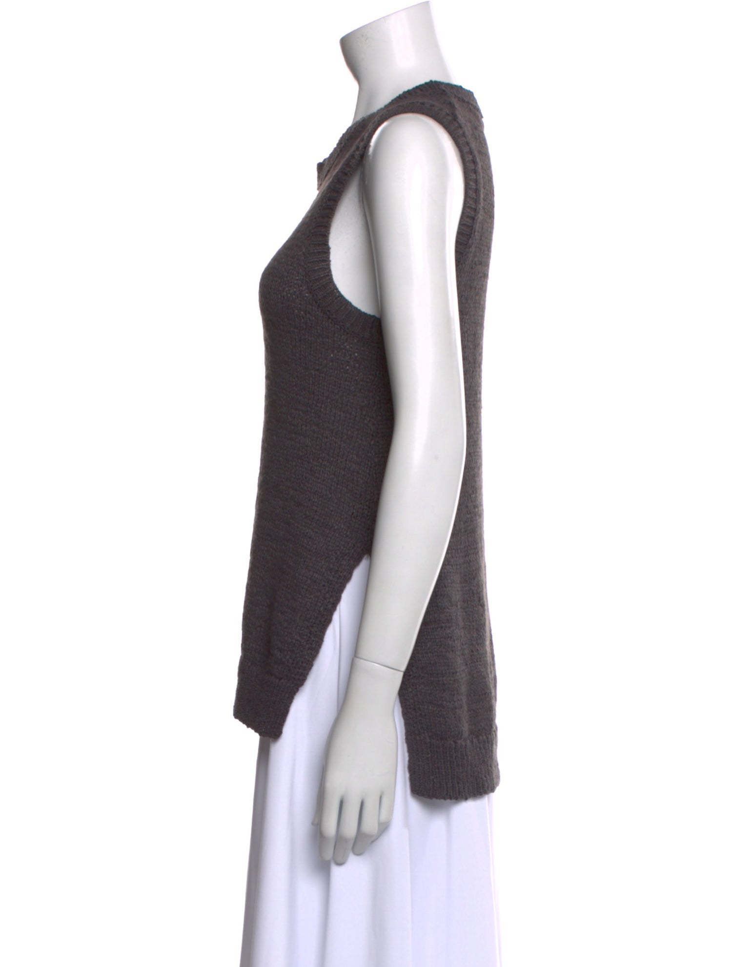 360 SWEATER Nylon Scoop Neck Sweater