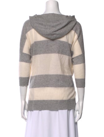 360 SWEATER Cashmere Striped Sweater